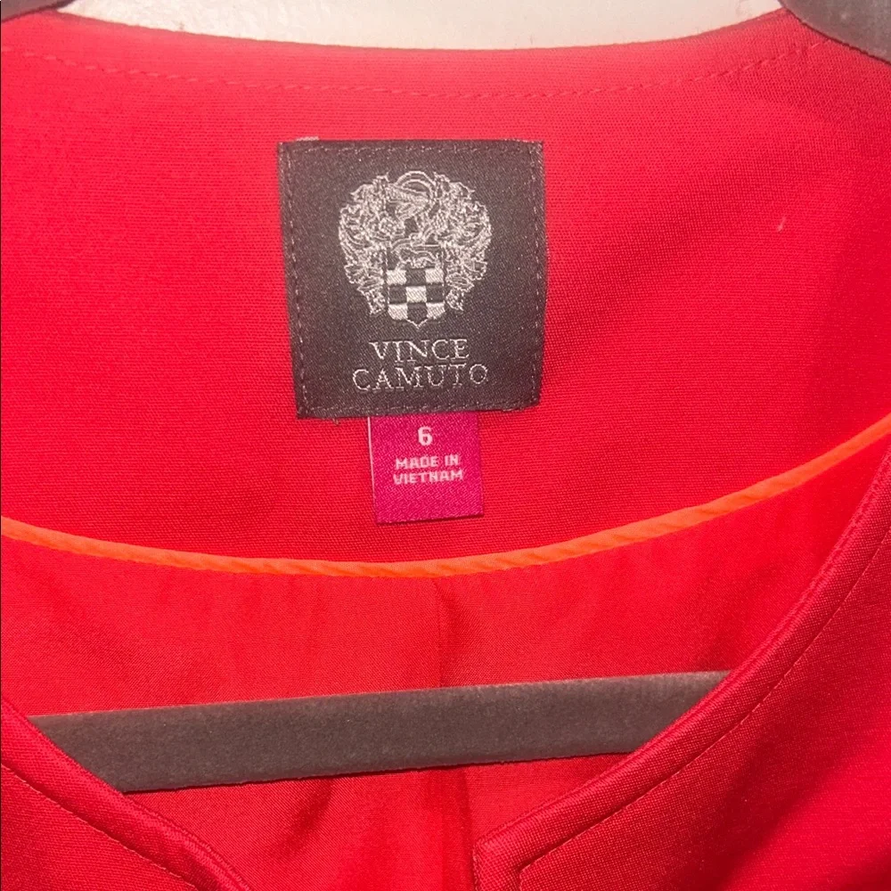 Vince Camuto Vibrant Red Blazer - Picture 2 of 9
